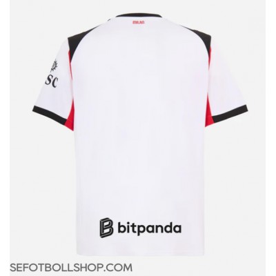 Billiga AC Milan Borta fotbollskläder 2025-26 Kortärmad Billiga AC Milan Borta fotbollskläder 2025-26 Kortärmad